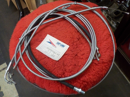 YAMAHA 650 XS "NEW" HIGH BAR CABLE KIT #16772